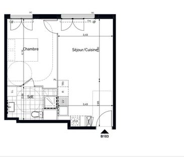 location Appartement T2 DE 40.66m² À PONTOISE - Photo 1