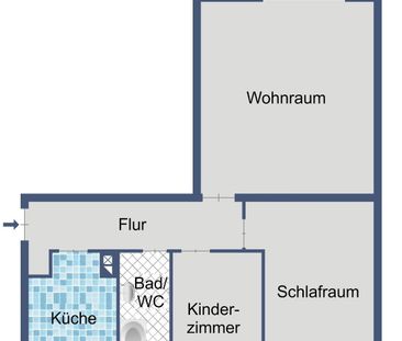 Familienwohnung in Eschersheim sucht Nachmieter! - Photo 1