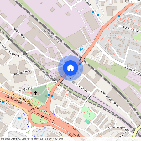 Broughton Road, Salford, Greater Manchester, M6