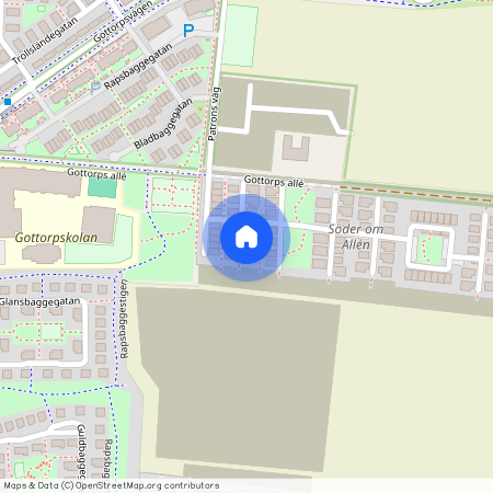 Brännmanetsgatan, Bunkeflostrand