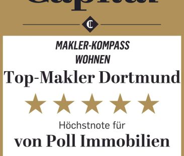 Gemütliche Wohnung mit Balkon und Einbauküche in ruhigem Haus in Barop - Foto 1