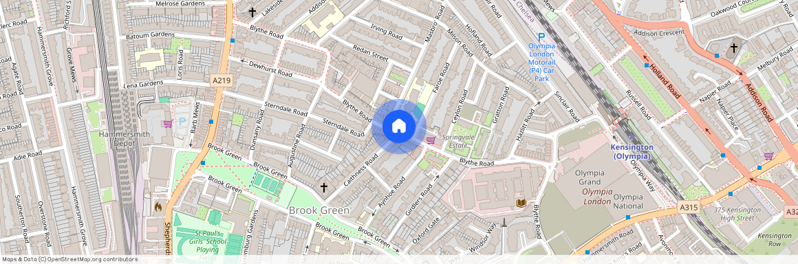 Blythe Road, London W14