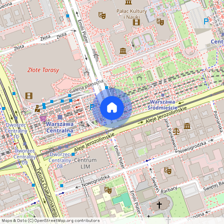 Warszawa, Śródmieście, Śródmieście, Północne, Emilii, Plater