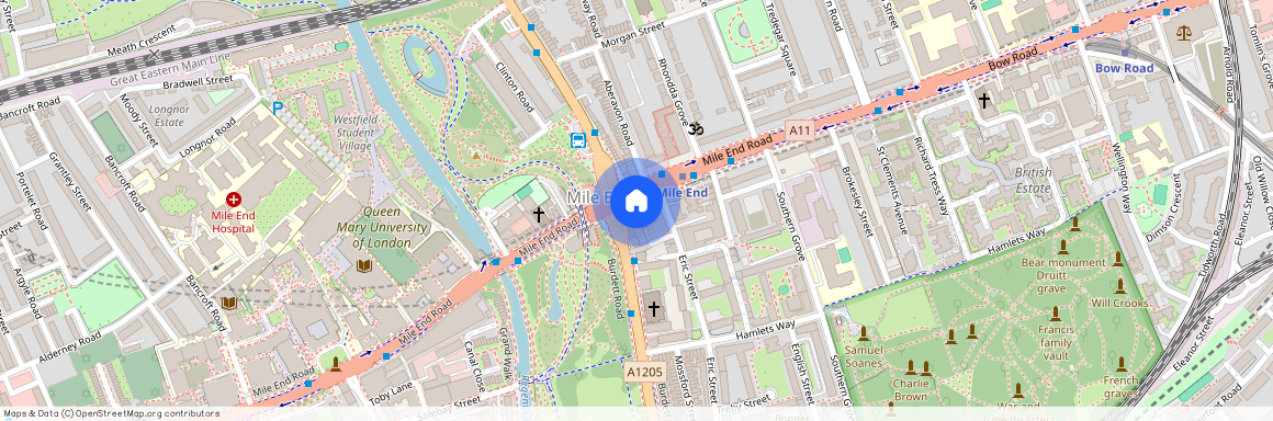 Mile End Road, Mile End, E3