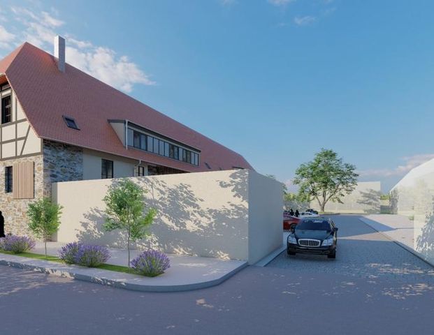 2-R-DG-Whg. mit Einbauküche und Loggia im Rittergut Kanena/ Halle (Saale) - Photo 1