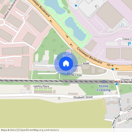 St Mary's Road, Greenhithe, Kent