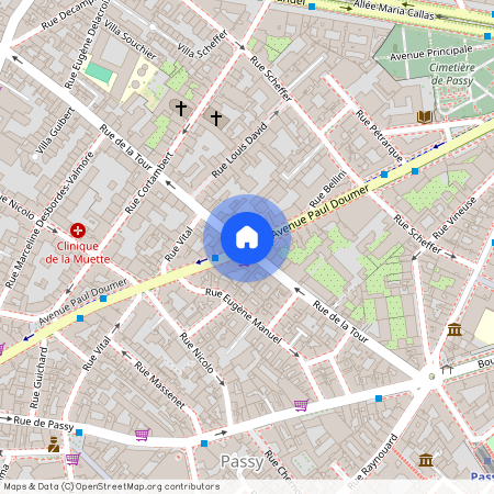 Paris XVIe - Avenue Paul Doumer