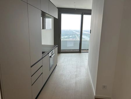 Atemberaubender Weitblick auf die Donau! 44.Stock! Erstbezug! - Photo 2