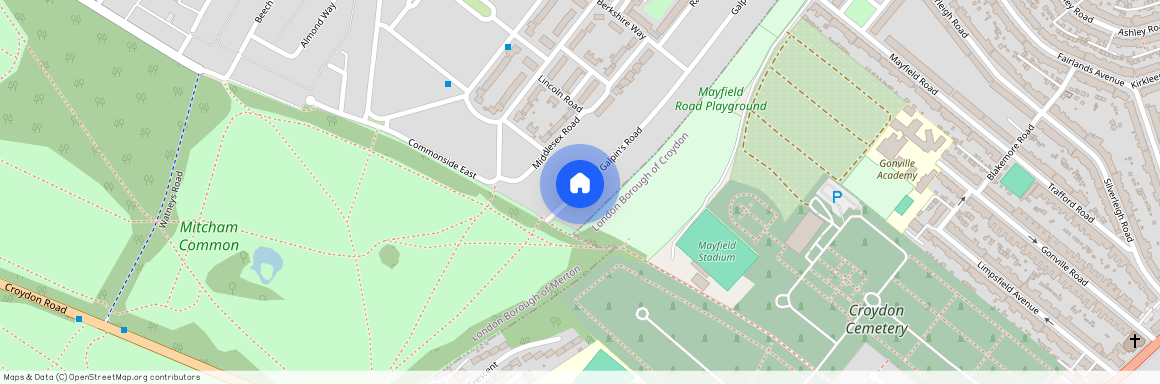 CR7 6EZ, Thornton Heath