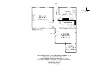 1 bedroom house to rent - Photo 3