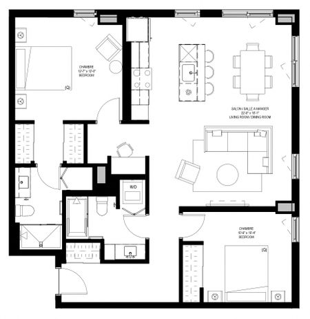 Place St Charles - Plan BB - Photo 2