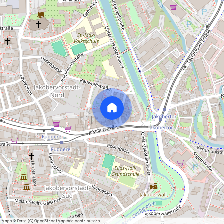 Vorderes Kretzengäßchen 3a, 86152 Bayern - Augsburg