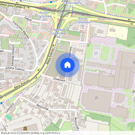 ul. Śliwkowa, Czyżyny, Czyżyny, Kraków, małopolskie