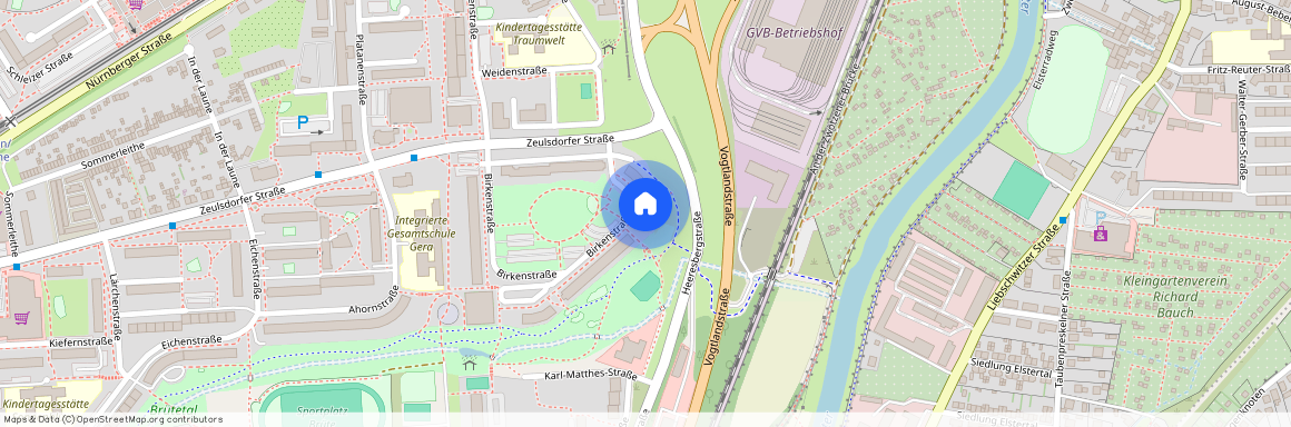 Birkenstraße 66, 07549 Thüringen - Gera