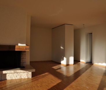 4.5-Zimmer-Wohnung mit Cheminée und Aussicht - Foto 1