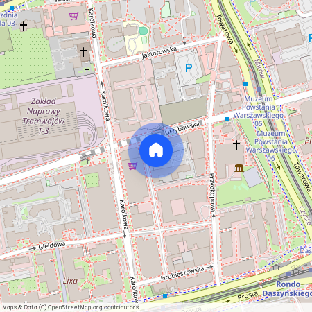 Warszawa, Wola, Czyste, Grzybowska