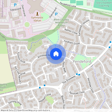 Armstead Road, Pendeford, Wolverhampton, West Midlands, WV9