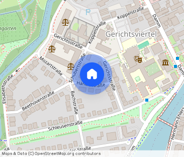 Gerichtsviertel-Händelstraße, sehr große, helle und offene 2 -Zimme... - Photo 1