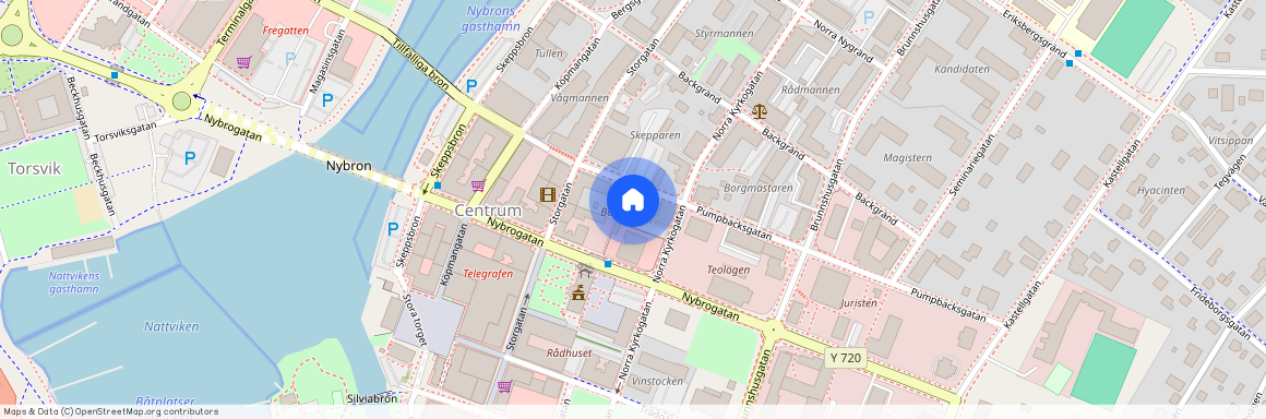 Pumpbacksgatan 10. 1 rum & kö, Härnösand