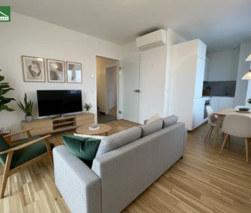 Modern Living in Wien 1230: Stylische 2-Zimmer-Neubauwohnung mit Ba... - Foto 2