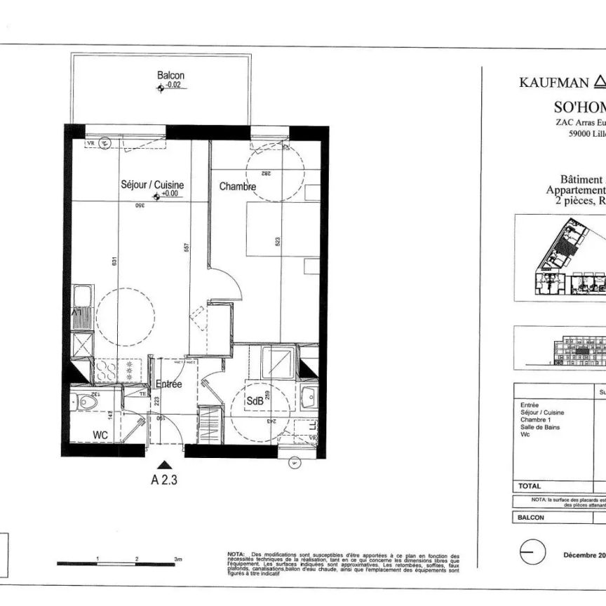 Appartement à louer 2 pièces 47.94m² - Photo 2