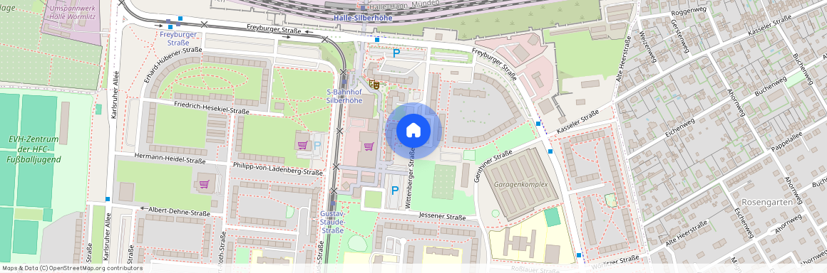 Wittenberger Straße, 06132, Wittenberger Straße    Halle