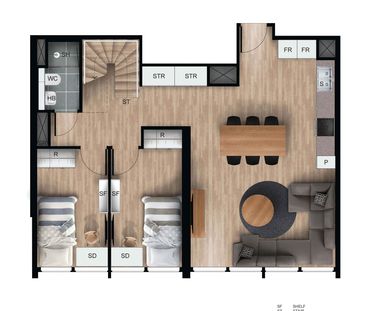 6 Bed Townhouse - Photo 5