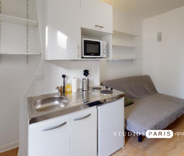 Location appartement 1 pièce, 11.00m², Paris 18 - Photo 2