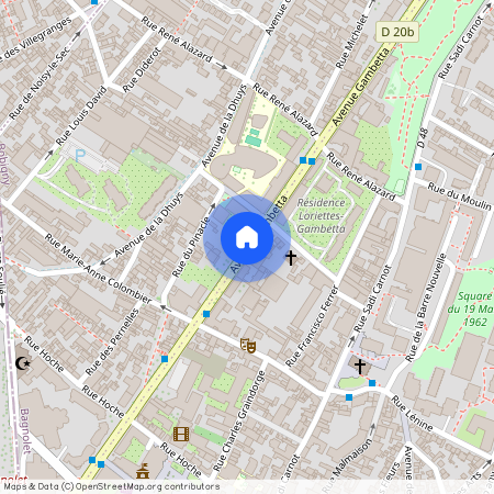 Avenue Gambetta, Francja, Bagnolet