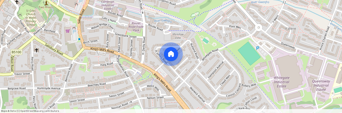 Newton Street, Hightown, Wrexham, LL13