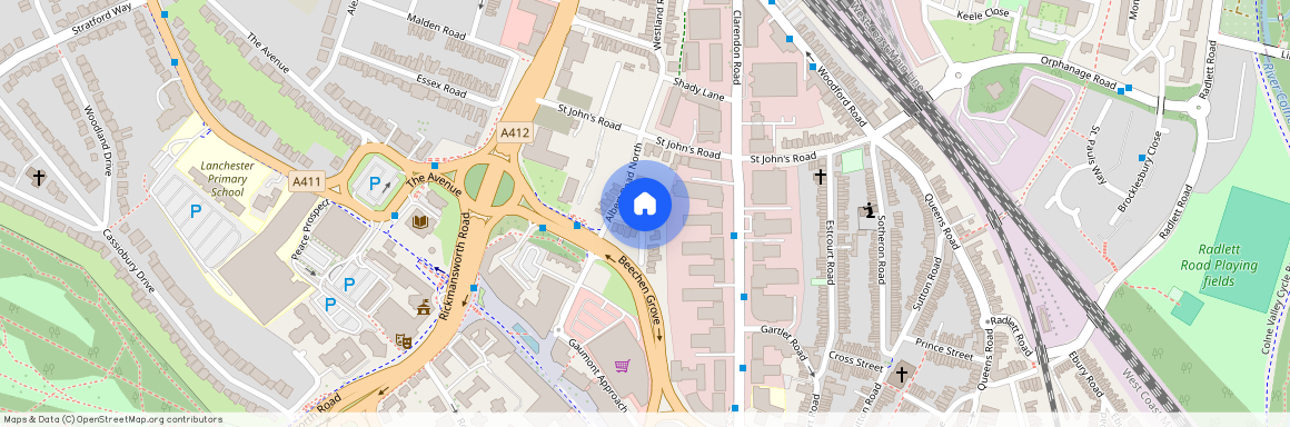 Monmouth Road, Watford, Hertfordshire, WD17