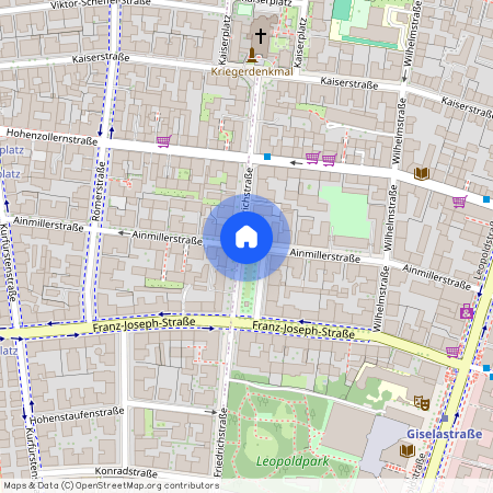 Ainmillerstrasse, 80801 München - Schwabing-West