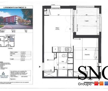 T2 AVEC LOGGIA ET UN PARKING INTERIEUR - Photo 1