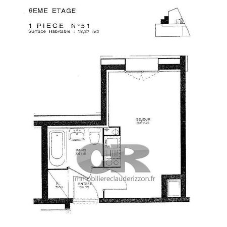 Location Appartement 1 pièce 18m² NANCY 54000 - Photo 3