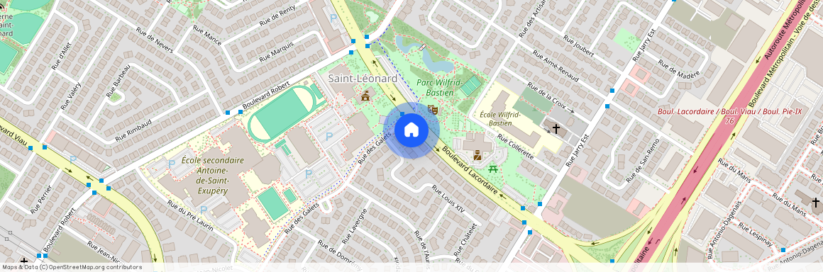 8282 Boul. Lacordaire, Montréal (Saint-Léonard), QC H1R