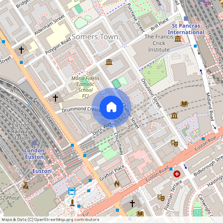 Cartwright Gardens, Bloomsbury, WC1H 9EH, London