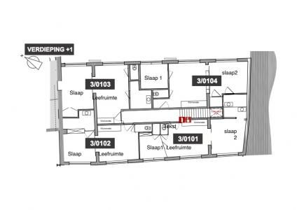 Kamer, studio, appartement - Photo 2