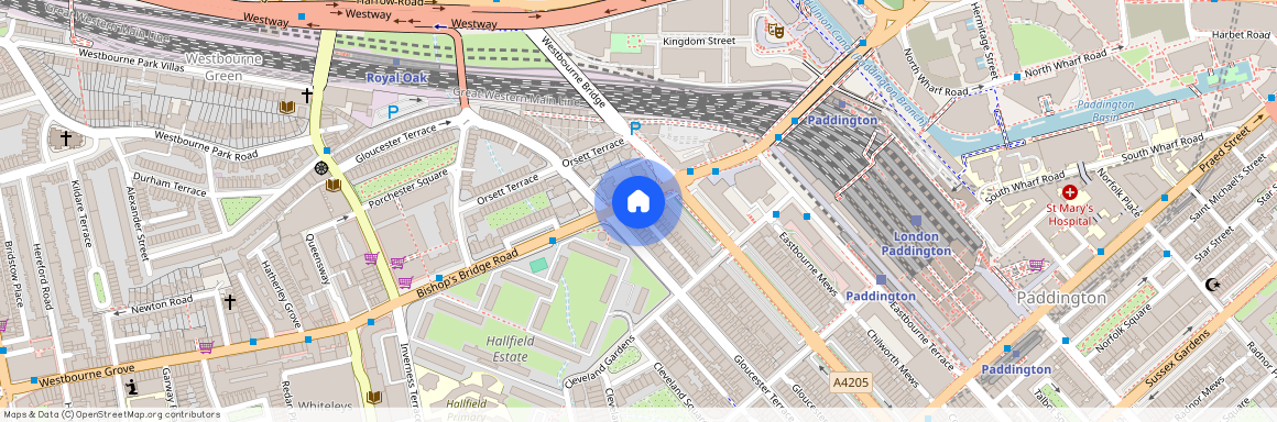 Bishops Bridge Road, Hyde Park, W2, London