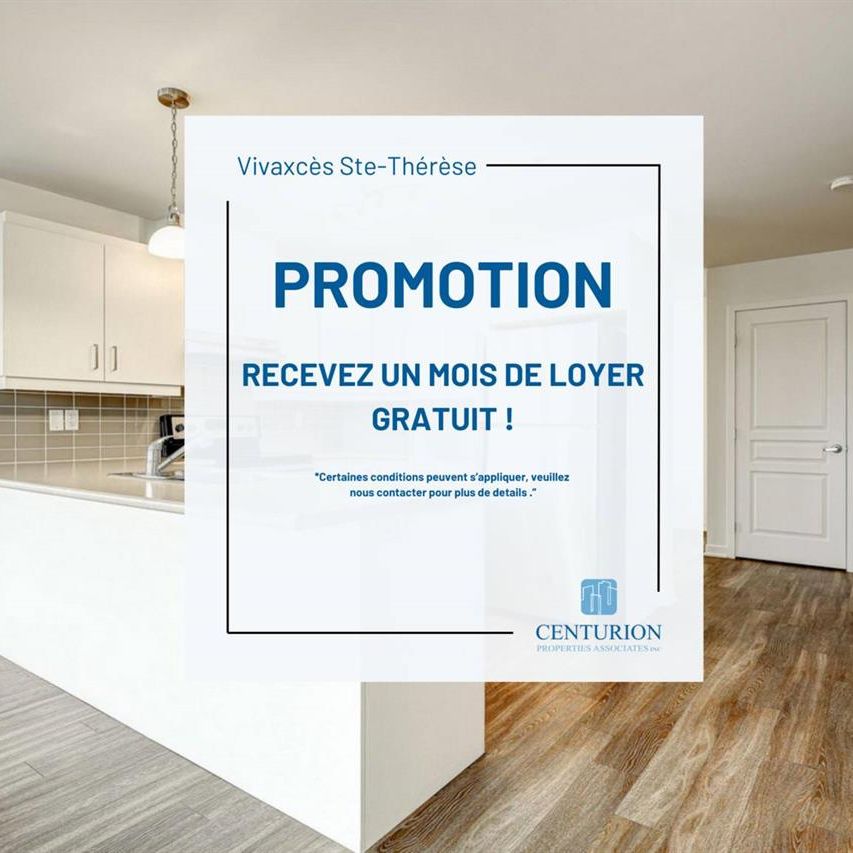 2 Bedroom + Den - 301 Place Claude-Dagenais, Sainte-Thérèse - Photo 1