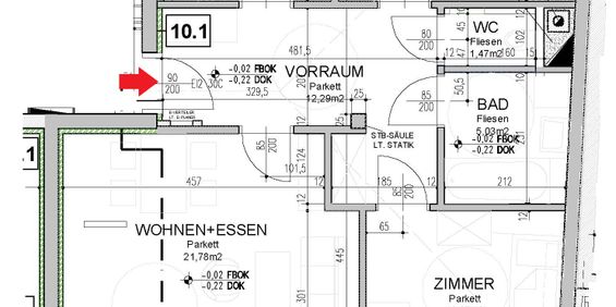 Helle 3-Zimmer-Wohnung mit Einbauküche, Balkon und Carportparkplatz - Photo 3