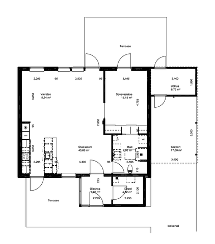 Skønt og rummeligt rækkehus med lukket have - Photo 4