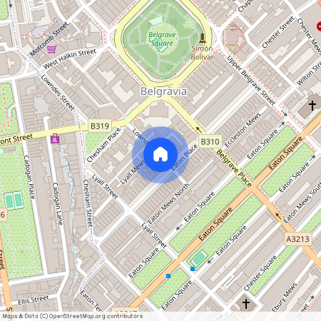 Eaton Place, Belgravia, London, SW1X