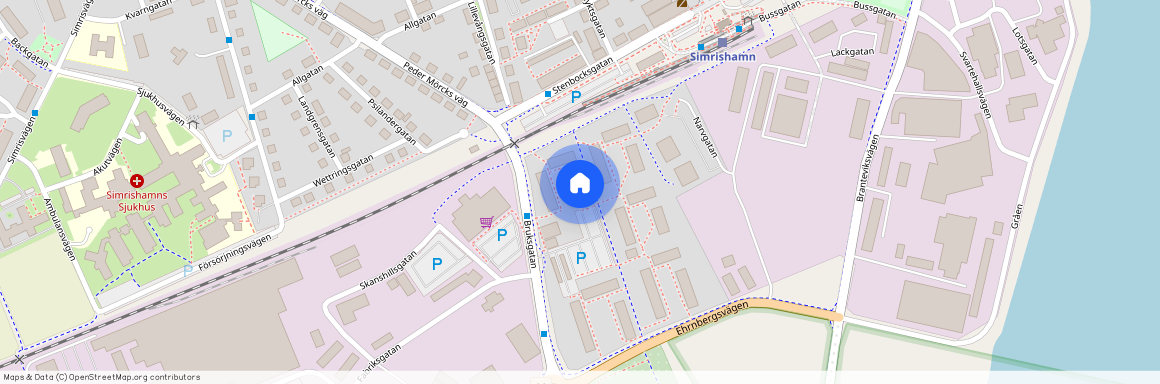 Simrishamn, Skåne, Bruksgatan 1 G