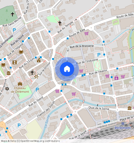 Rue des Bâts **, Delémont