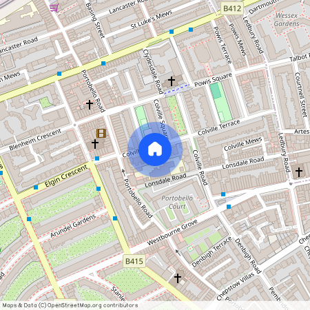 Colville Terrace, Notting Hill, W11