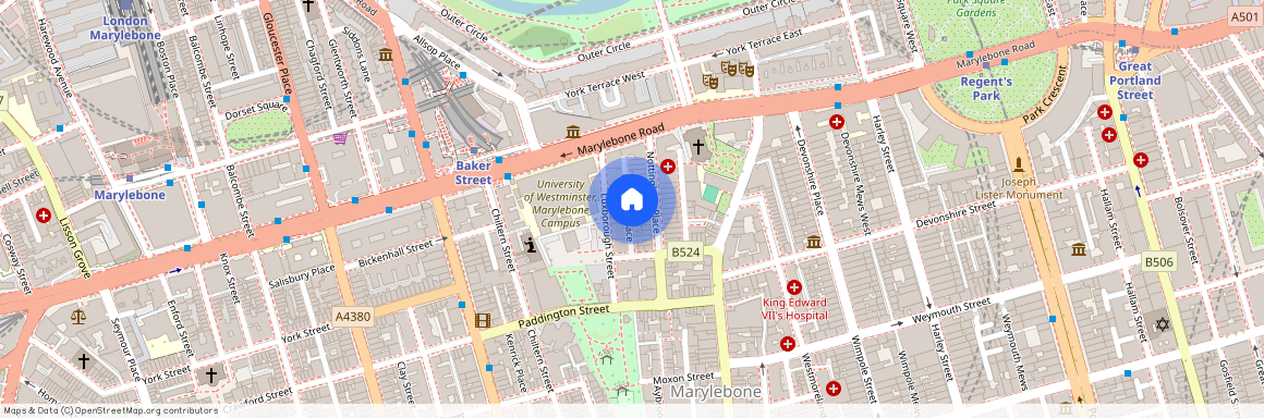 Bingham Place, W1U, London