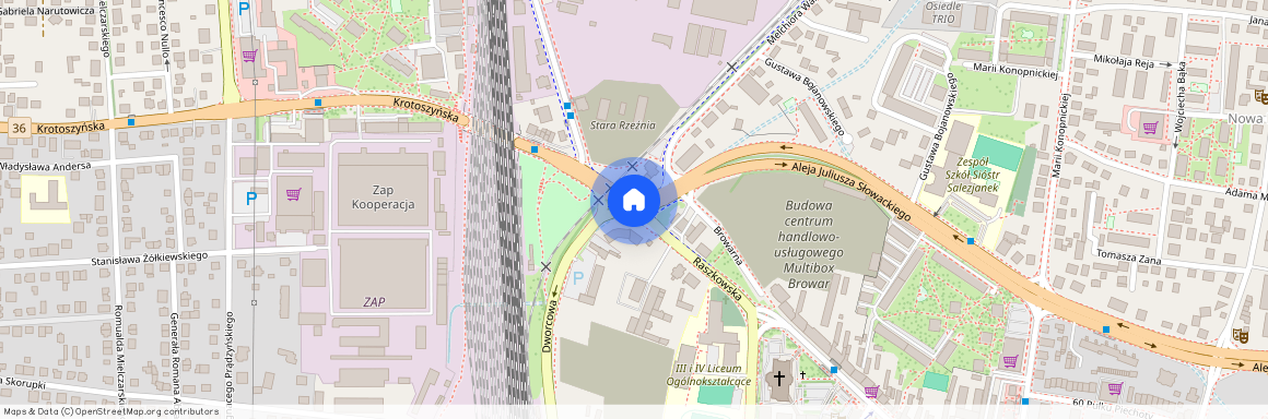 ul. Raszkowska, Ostrów Wielkopolski, ostrowski, wielkopolskie