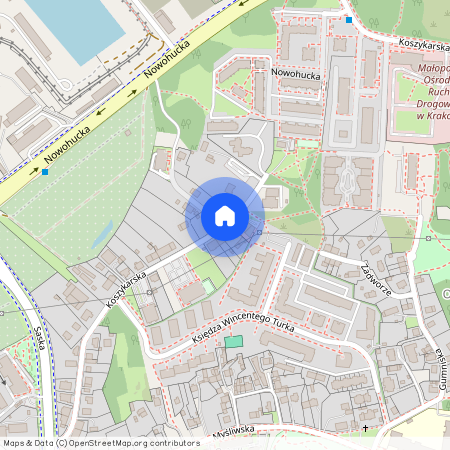 ul. Koszykarska, Płaszów, Podgórze, Kraków, małopolskie