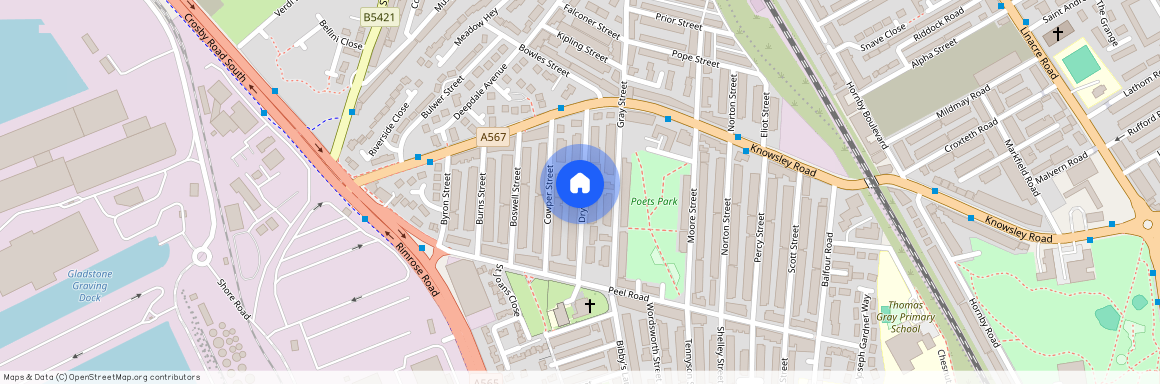 Dryden Street, Bootle, Merseyside, L20