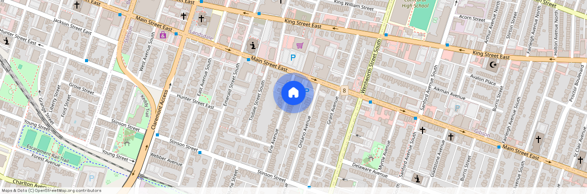 19 Erie Avenue Unit# Upper, Hamilton